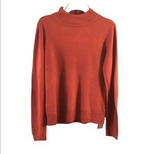 Laura Scott Mock Turtleneck Sweater